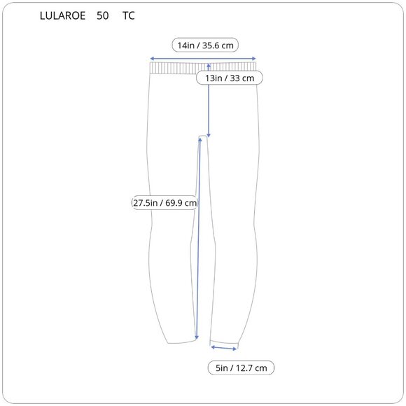 Fourth of July Lularoe Womens Leggings TC Tall Curvy Blue Red Eagles NOV112E - Picture 2 of 9